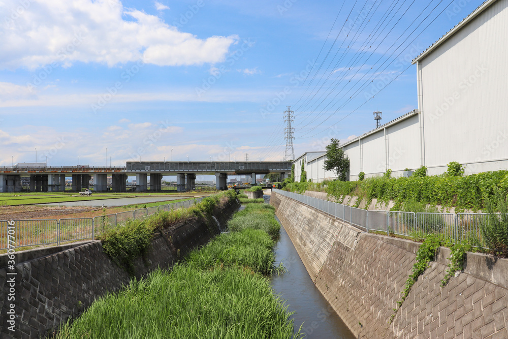 永池川(神奈川県海老名市) 永池川(神奈川県海老名市)