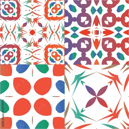 Mexican vintage talavera tiles.