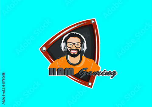 Gaming Boy, Gamer, Gaming boy Mascot logo, Gaming boy cartoon logo. Gaming logo, Logo, cartoon, young, music, people, boy, sport, worker, person, fun, retro, smiling, happy, guy, businessman, computer