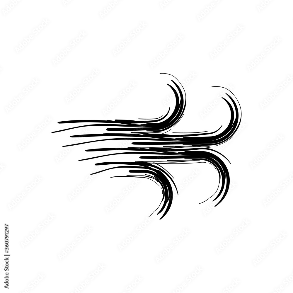 Wind icon vector Wind icon vector