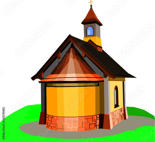 Chapel on a hill