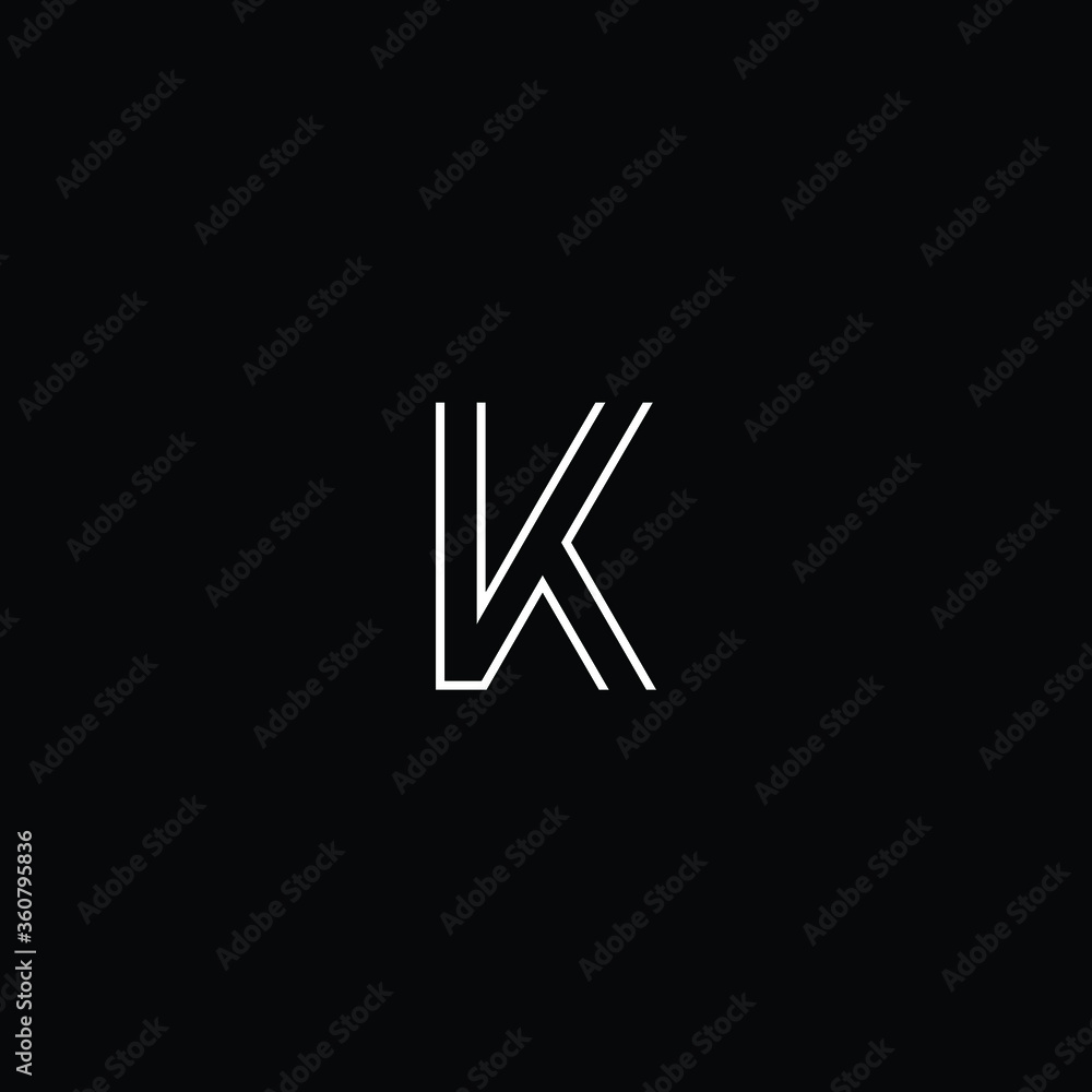 Professional Innovative 3D Initial K logo and KK logo. Letter VK LOGO AND KV LOGO Minimal elegant Monogram. Premium Business Artistic Alphabet symbol and sign Professional Innovative 3D Initial K logo and KK logo. Letter VK LOGO AND KV LOGO Minimal elegant Monogram. Premium Business Artistic Alphabet symbol and sign