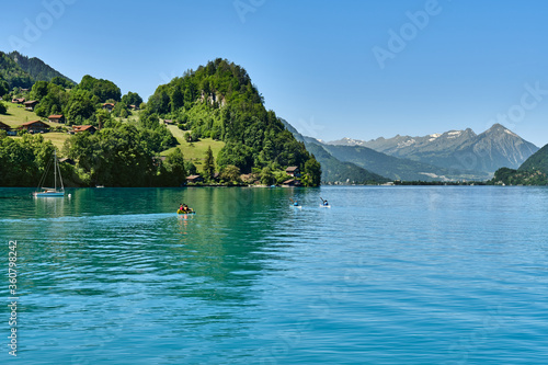 Scenic View Of Lake Against Clear Sky © Andrea Ambrosino