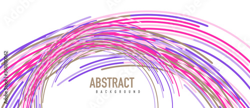 Аbstract moving colorful lines vector backgrounds for cover, placard, poster, banner or flyer