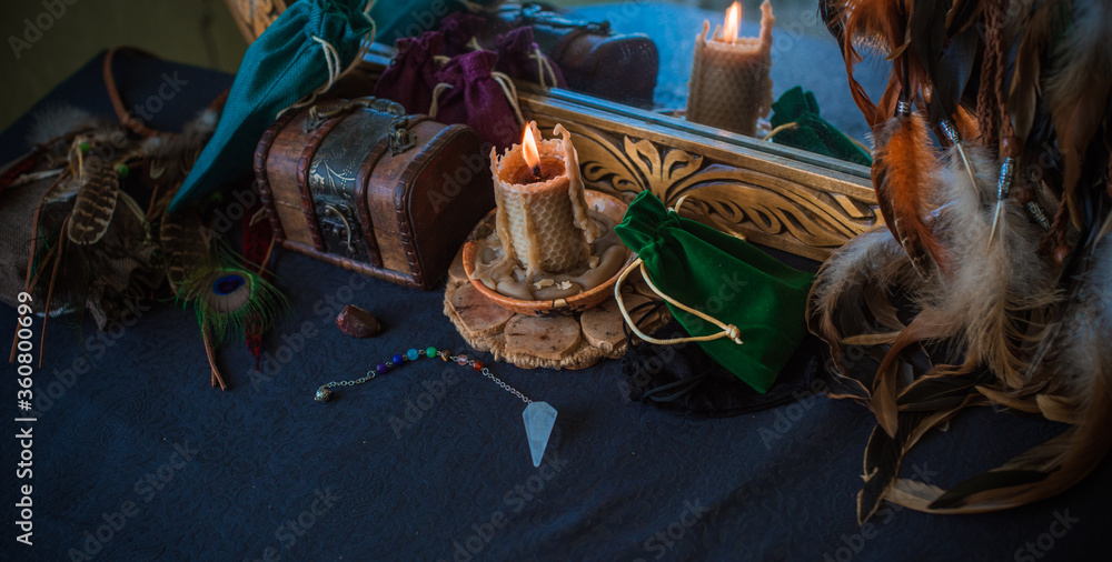 Old world, Magic attributes for rituals and fate prediction, details on ...