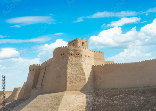 View of Khiva, Uzbekistan