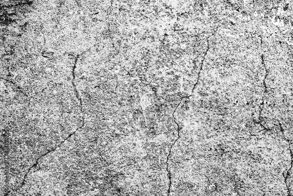 Obraz premium Texture of a concrete wall with cracks and scratches which can be used as a background