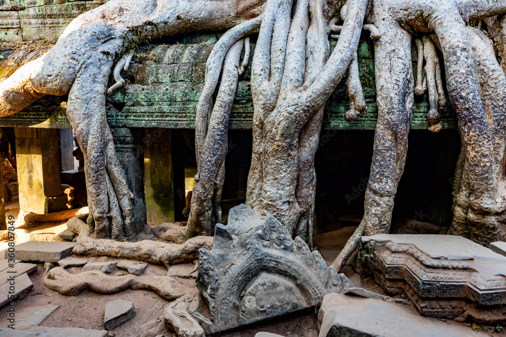 Angkor ruins in Cambodia