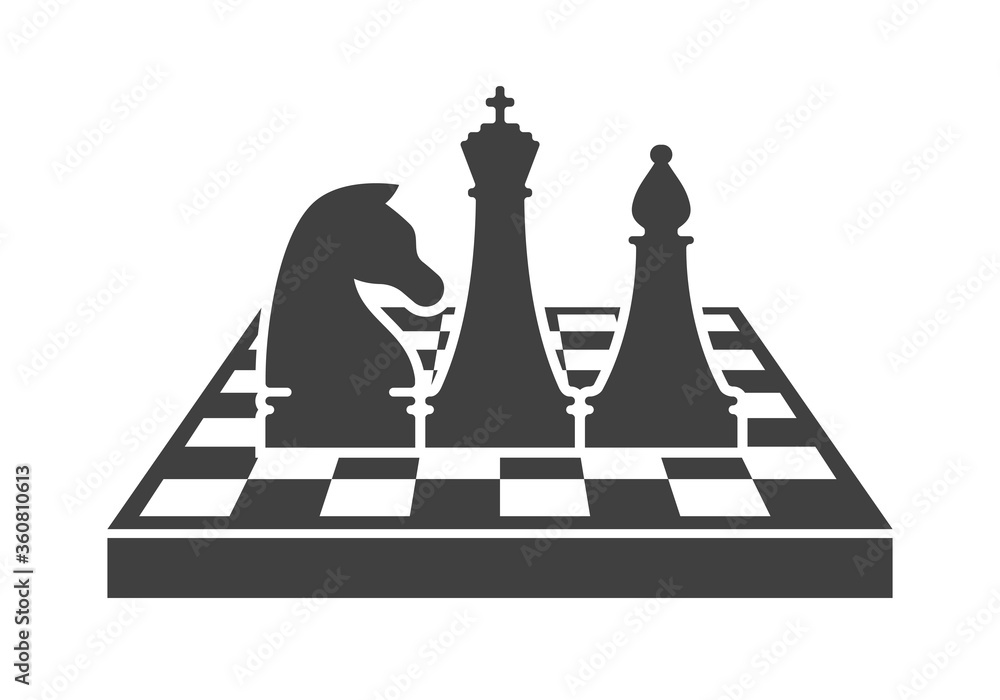 chess with sun  Logo Template by