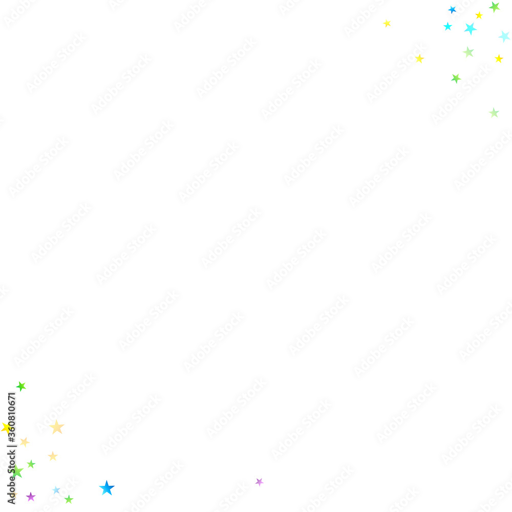 Rainbow Festive Confetti. Carnival Star Falling. Rainbow Festive Confetti. Carnival Star Falling.