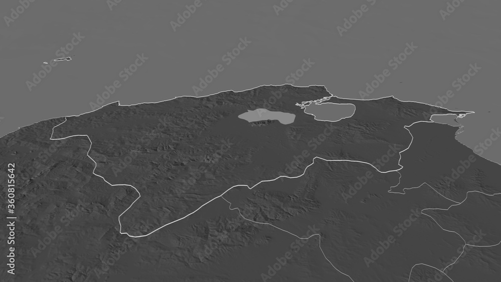 Bizerte, Tunisia - outlined. Bilevel Bizerte, Tunisia - outlined. Bilevel