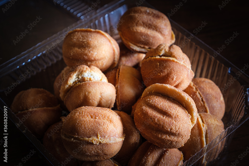 baked homemade fresh dessert sweet nuts wooden table baked homemade fresh dessert sweet nuts wooden table