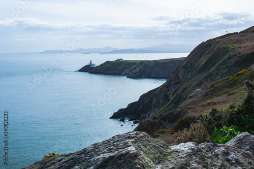 Photography Mesmerizing view of the Baily Lighthouse in Dublin, Ireland