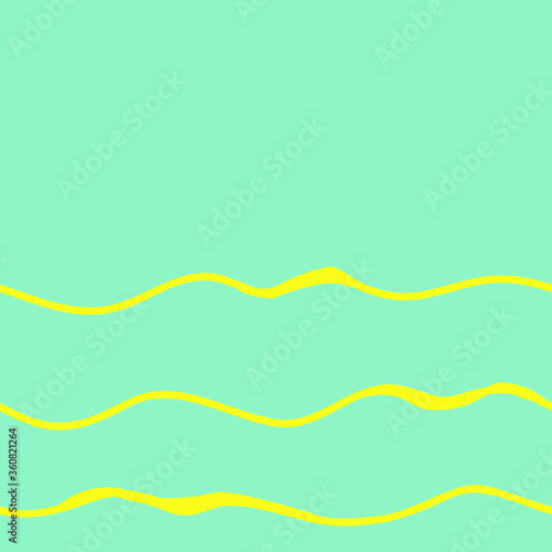 Vector Pattern Seamless Repeat Hand Drawn Geometric Waves Doodle Art Colourful Border Perfect for Scrapbooking, Wallpaper, Decor, Fabric, Background
