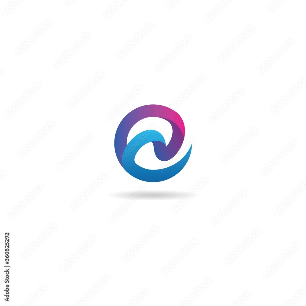 initial e logo design vector, icon, element, template initial e logo design vector, icon, element, template
