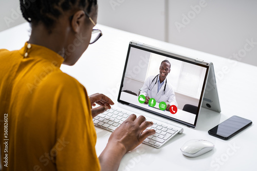 Video Chat Or Conference With Doctor