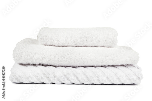 Принти на полотні Cotton towels neatly folded