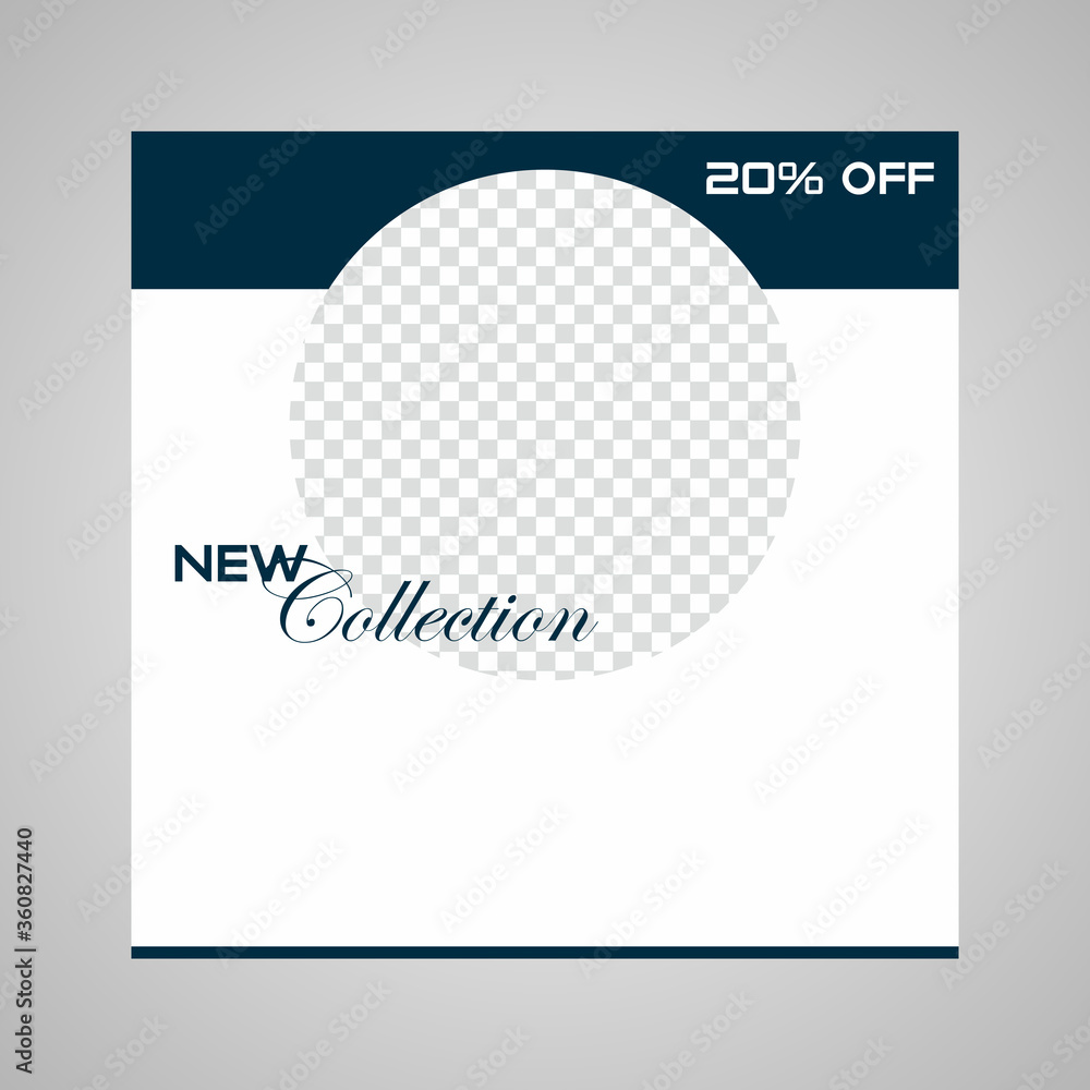 Set of Editable minimal square banner template. Suitable for social media post and web internet ads. Vector illustration with photo college. Set of Editable minimal square banner template. Suitable for social media post and web internet ads. Vector illustration with photo college.