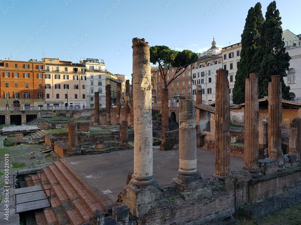 Fototapeta premium Roma Largo Torre Argentina