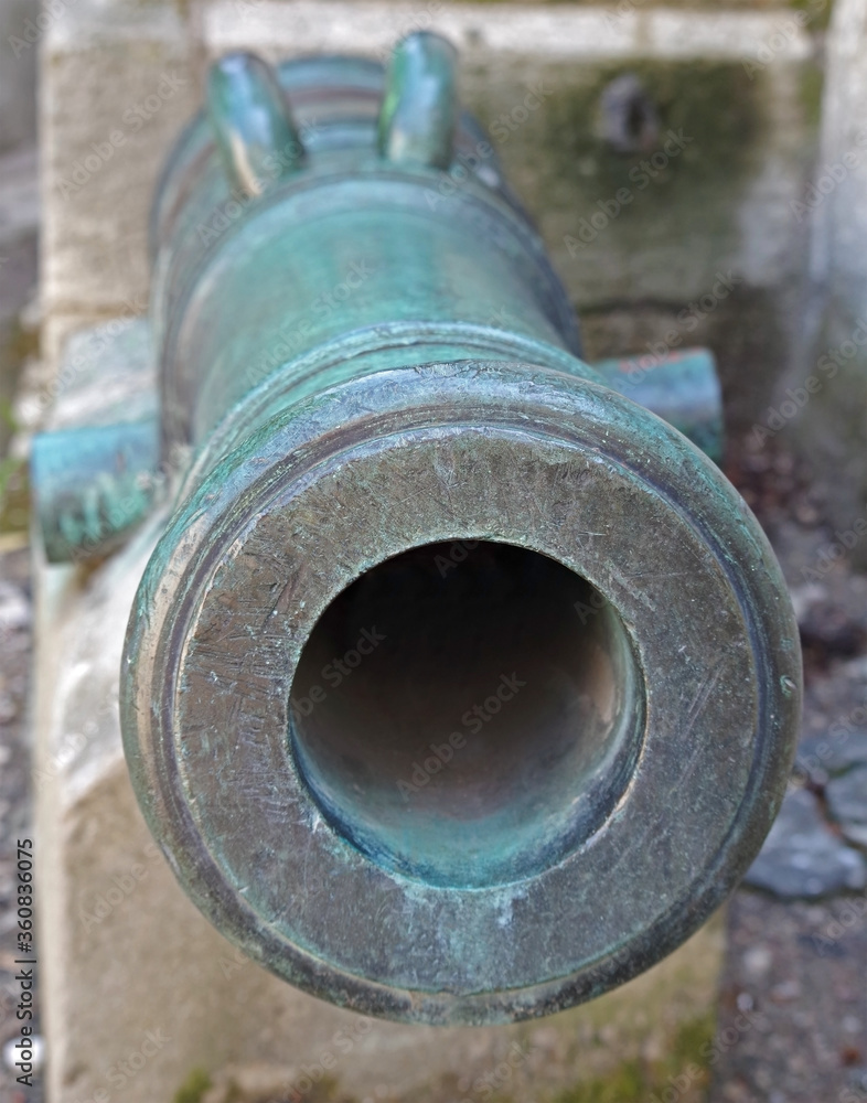 Old cannon at the historical museum