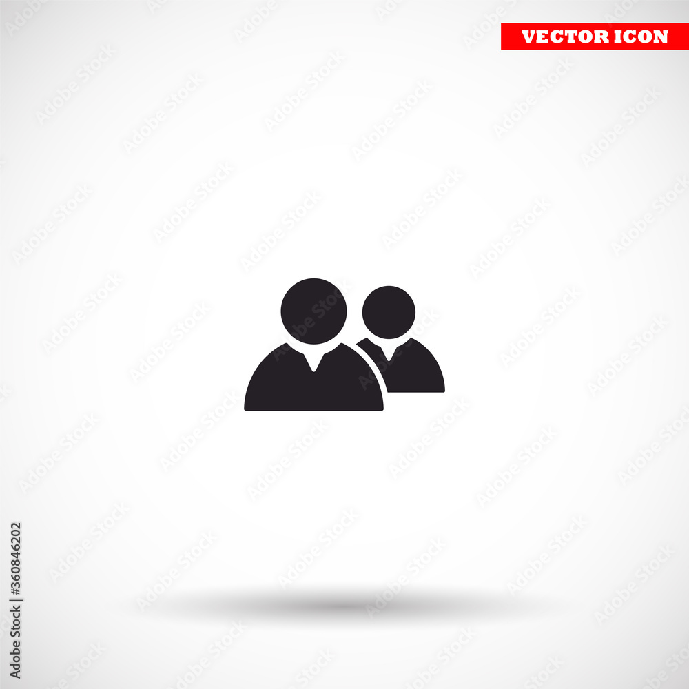 Human vector icon , lorem ipsum Flat design Human vector icon , lorem ipsum Flat design