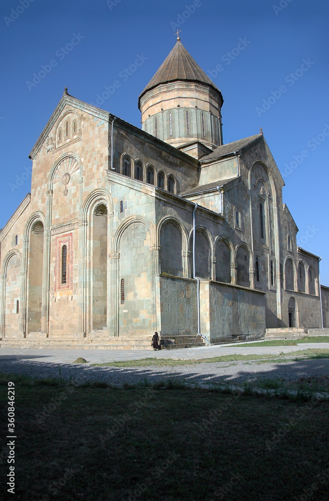 Svetitskhoveli Cathedral. Mtskheta town, Mtskheta-Mtianeti Region, Georgia, Caucasus.