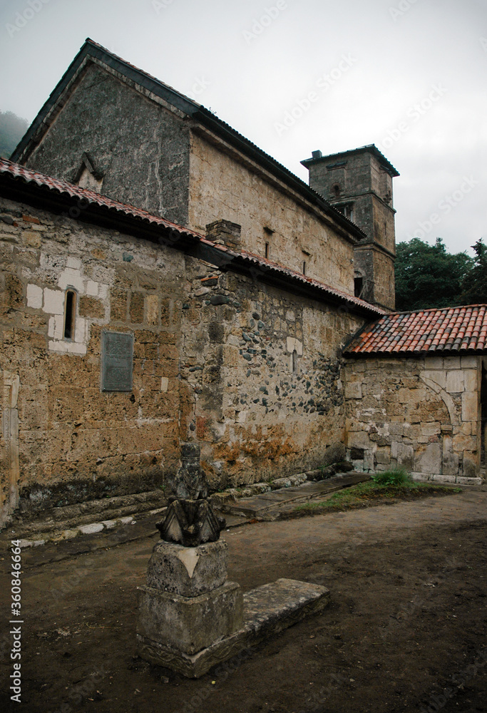 9th century St. George’s Monastery. Ubisi village, Georgia, Caucasus. 9th century St. George’s Monastery. Ubisi village, Georgia, Caucasus.