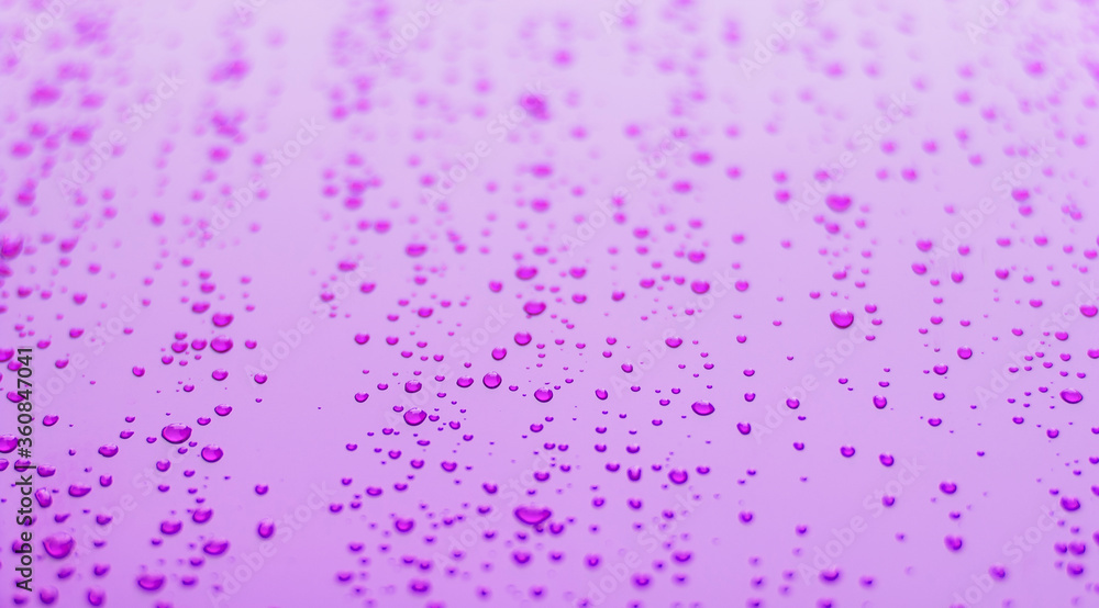 purple background surface with condensation dew water drops perspective wallpaper pattern space purple background surface with condensation dew water drops perspective wallpaper pattern space