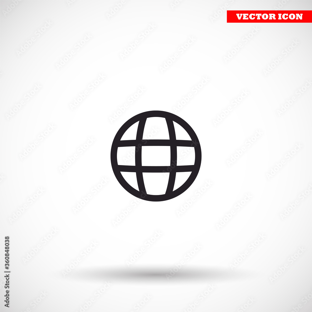 Planet vector icon , lorem ipsum Flat design Planet vector icon , lorem ipsum Flat design