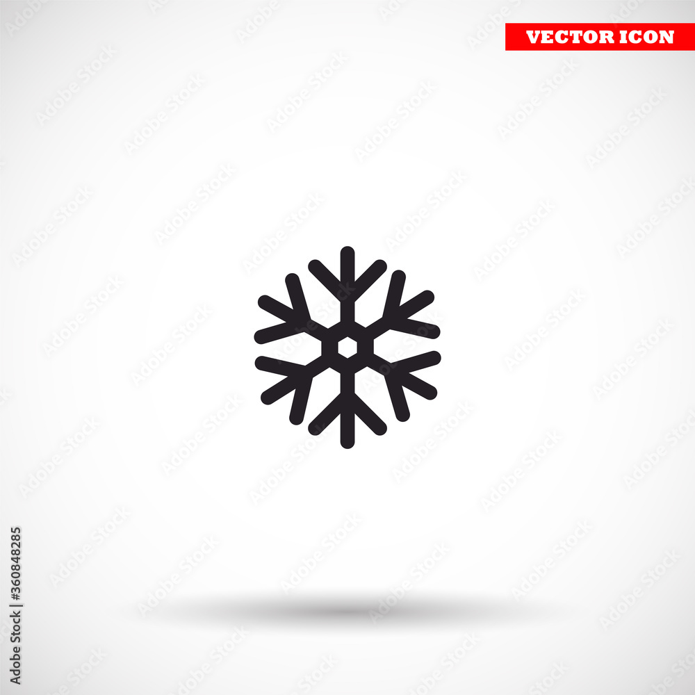 Snow vector icon , lorem ipsum Flat design Snow vector icon , lorem ipsum Flat design