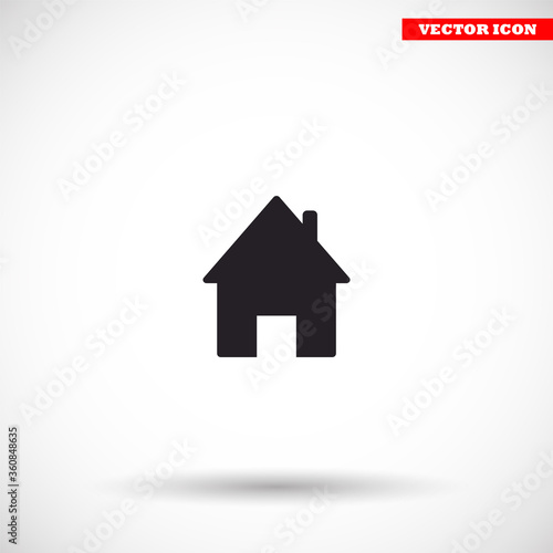 Wallpaper Mural House vector icon , lorem ipsum Flat design Torontodigital.ca