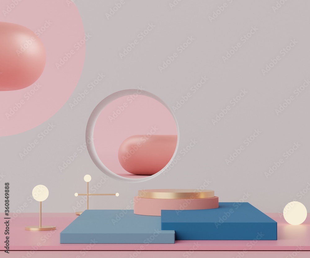3d abstract render scene of minimal Podium for display products and advertising with clean background. 3d abstract render scene of minimal Podium for display products and advertising with clean background.