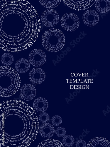  Modern design of coverages. Vector geometric illustration.