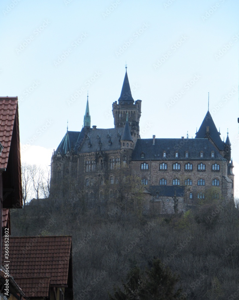Fototapeta premium Das Schloss in Wernigerde