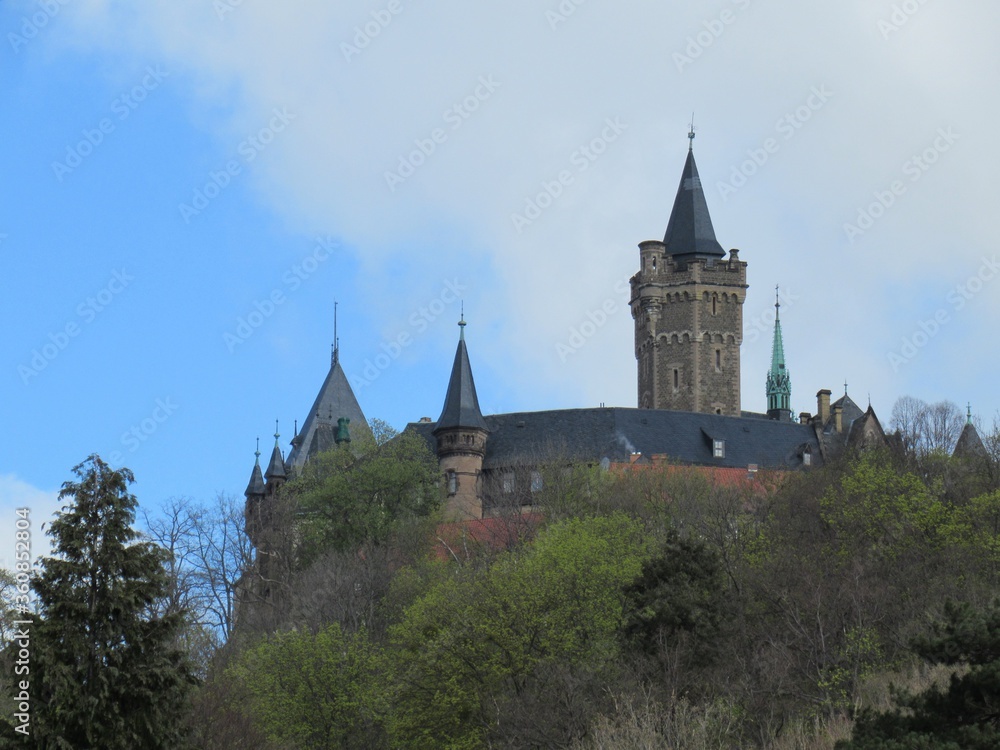 Das Schloss in Wernigerde