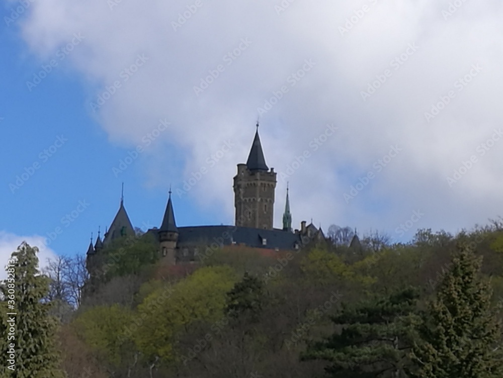 Das Schloss in Wernigerde
