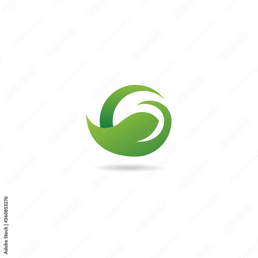 initial g logo with green design vector, icon, element, template initial g logo with green design vector, icon, element, template