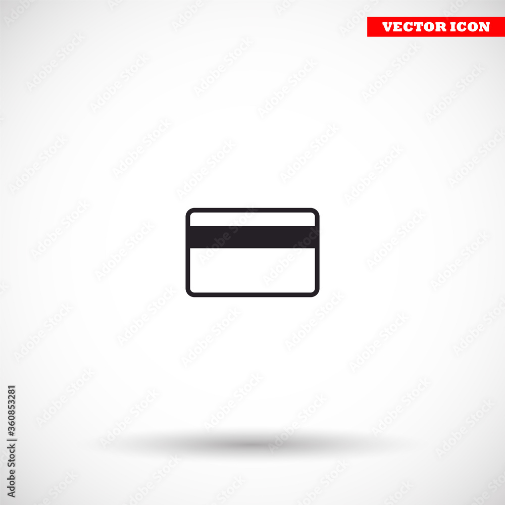 Credit card icon , lorem ipsum Flat design Credit card icon , lorem ipsum Flat design