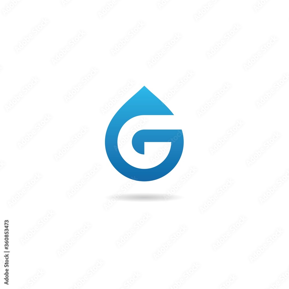 initial g logo design vector, icon, element, template initial g logo design vector, icon, element, template