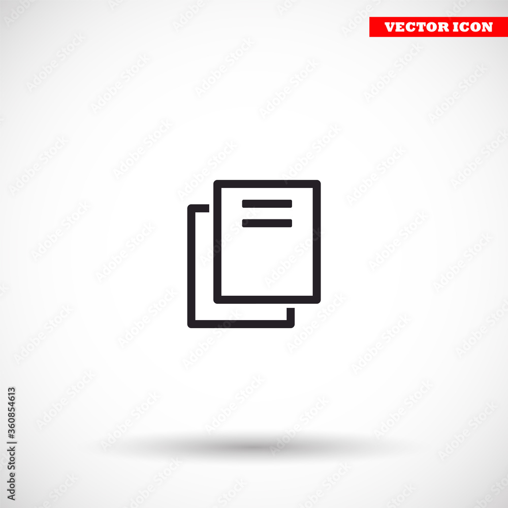 Files vector icon , lorem ipsum Flat design Files vector icon , lorem ipsum Flat design