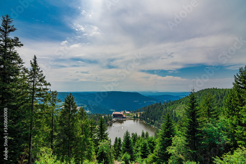 The Mummelsea in the national Park Black Forest in Germany
