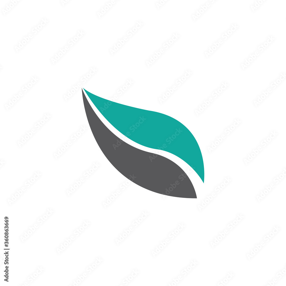 Logos of green Tree leaf ecology Logos of green Tree leaf ecology