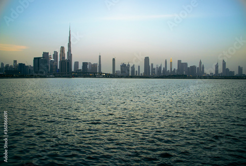 City landscape during golden hour © Four_Lakes