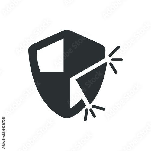 Security gaps icon