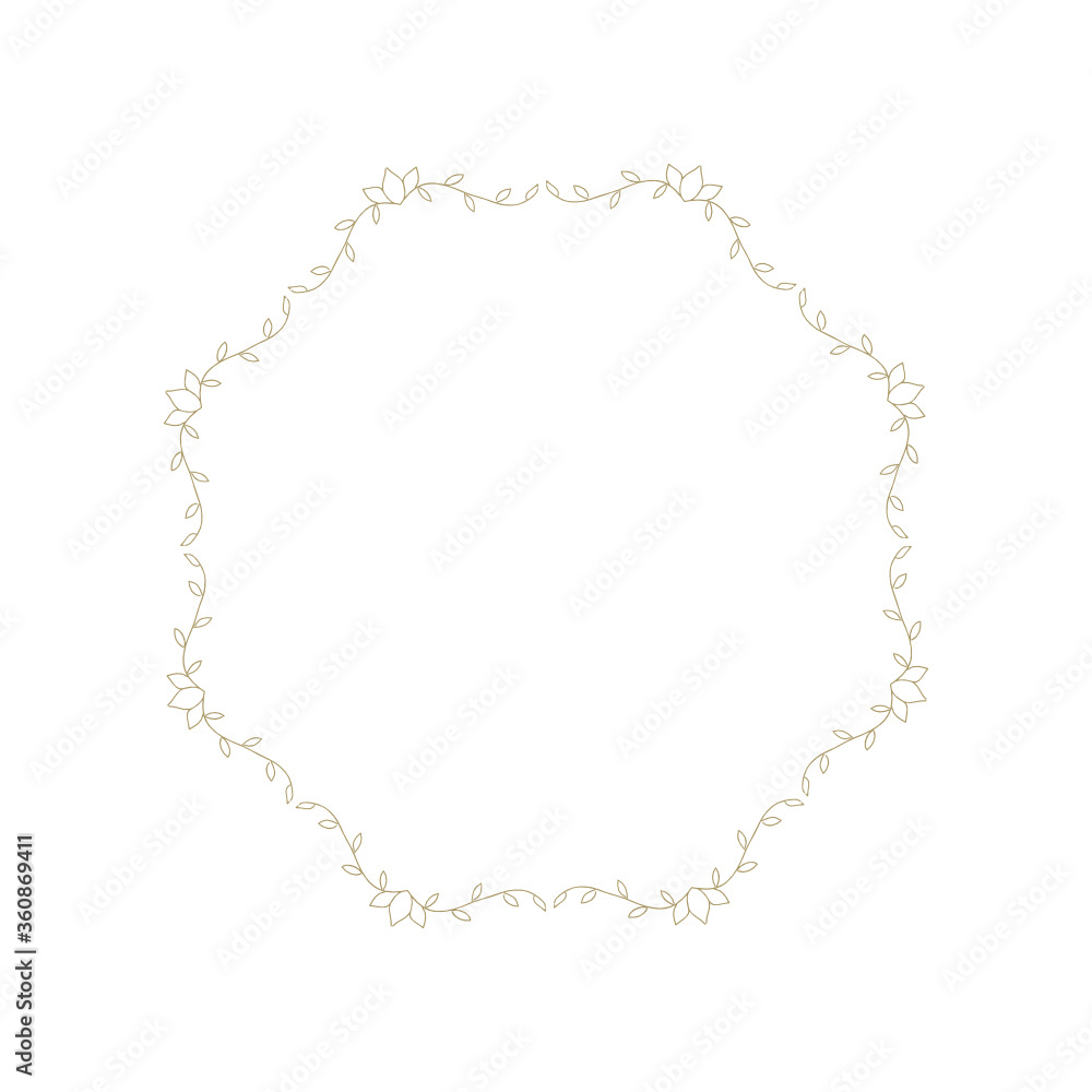 frame with floral ornament
frame with floral ornament