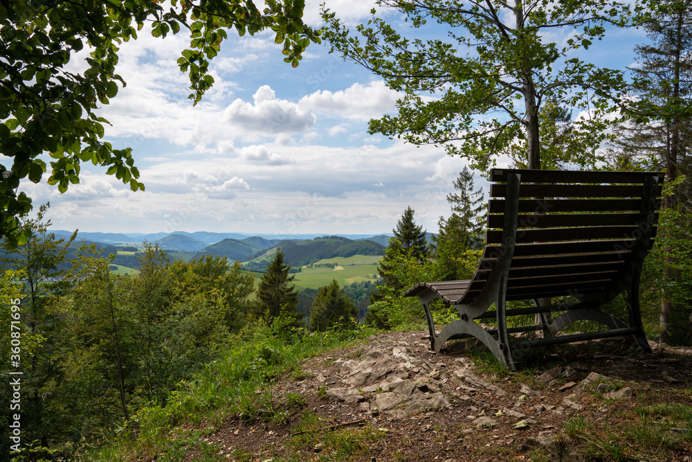 Rothaar Mountains, Sauerland, Germany