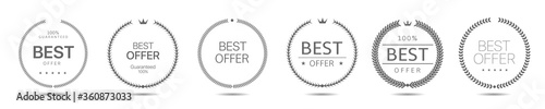 Laurel wreath icons