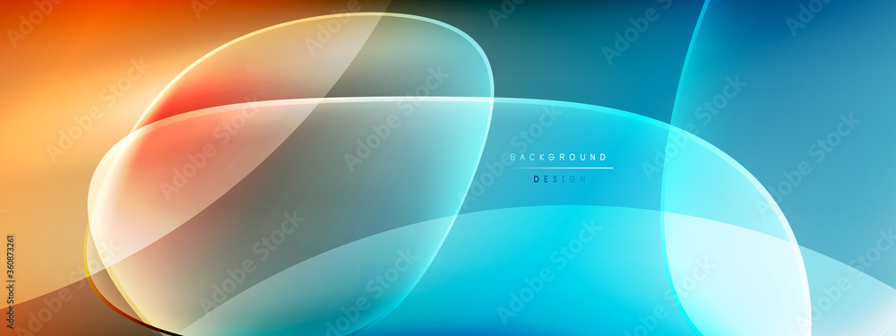 Vector abstract background - liquid bubble shapes on fluid gradient with shadows and light effects. Shiny design template for text Vector abstract background - liquid bubble shapes on fluid gradient with shadows and light effects. Shiny design template for text