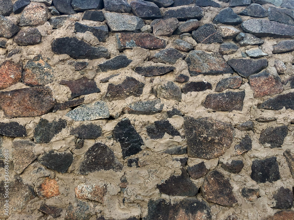 Texture of rock wall for background Texture of rock wall for background