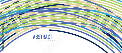 Аbstract moving colorful lines vector backgrounds for cover, placard, poster, banner or flyer